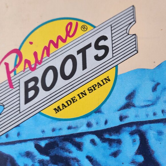 Primeboots Cowboy Western Boots Brown size 37 - Picture 6 of 14